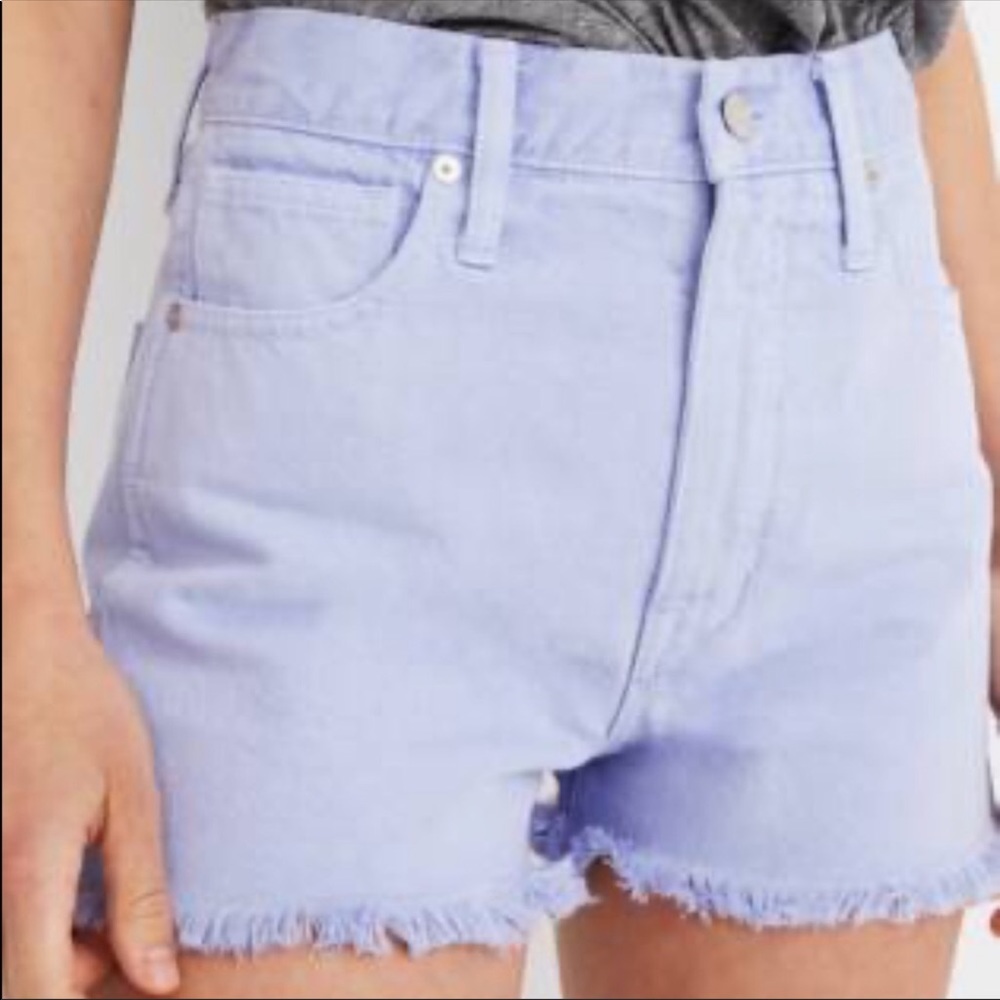 Madewell Colored The Mom Jean Short Size 28